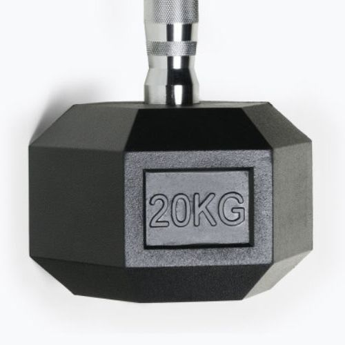 XTREXO Hex HXD200 20 kg rubberised dumbbells