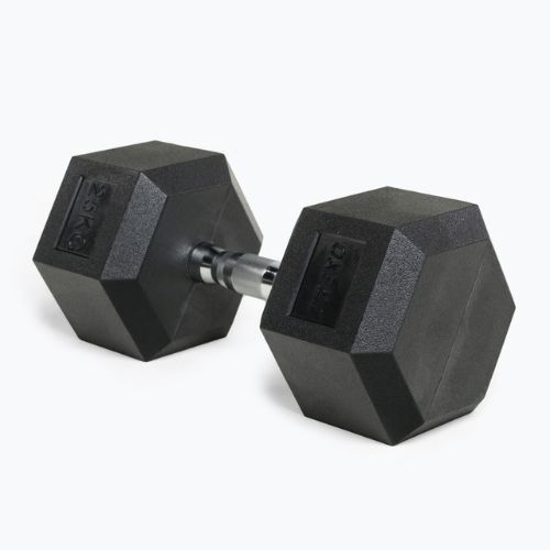 XTREXO Hex HXD250 rubberised dumbbell 25 kg