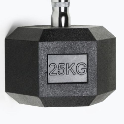 XTREXO Hex HXD250 rubberised dumbbell 25 kg