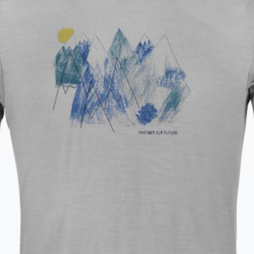 Men's trekking shirt Ortovox 140 Cool Mtn Playground grey 88302