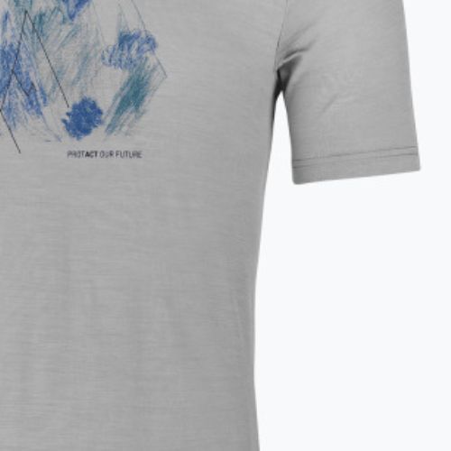 Men's trekking shirt Ortovox 140 Cool Mtn Playground grey 88302