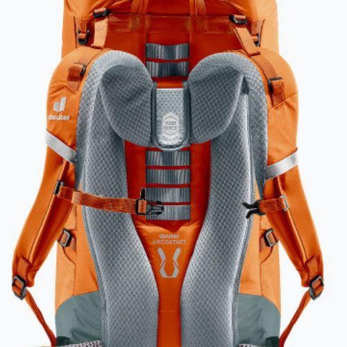 Deuter Aircontact Lite 40 + 10 trekking backpack orange 334012393190