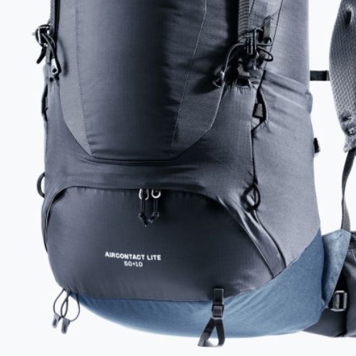 Deuter Aircontact Lite 50 + 10 trekking backpack black 334032373190