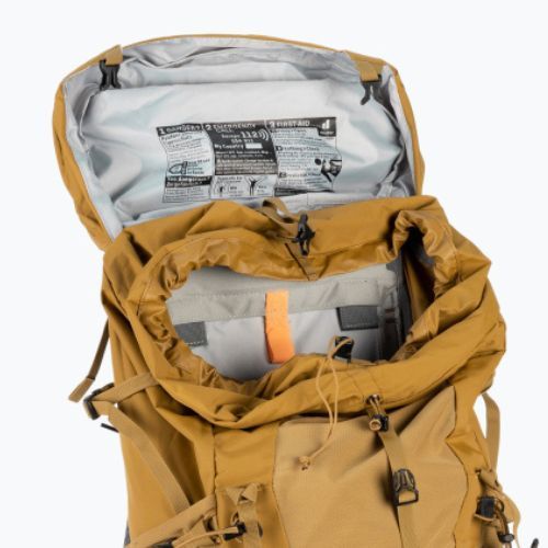 Deuter Aircontact Core 50+10 trekking backpack brown 335032263180