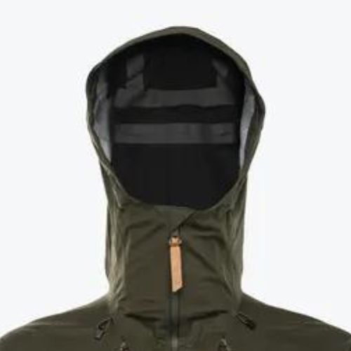 Men's Fjällräven Keb Eco-Shell rain jacket green F82411