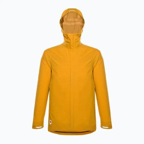 Men's Fjällräven HC Hydratic Trail rain jacket yellow F86984