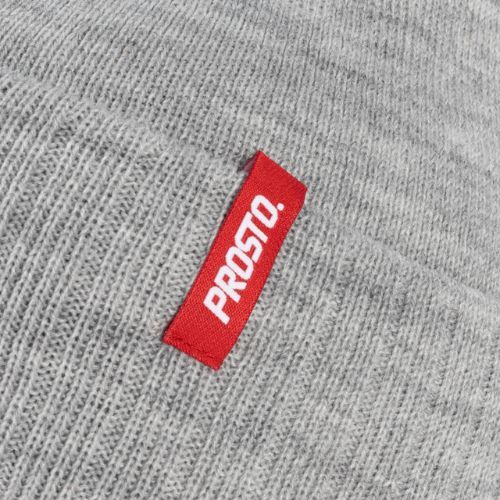 Men's PROSTO Cirru grey winter cap KL222MACC2072U