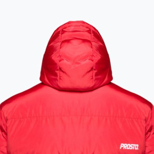PROSTO men's winter jacket Winter Adament red KL222MOUT1013