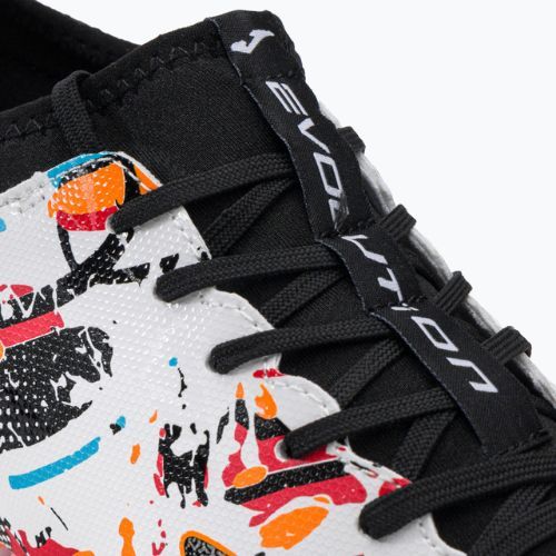 Joma Evolution FG men's football boots white/black/orange