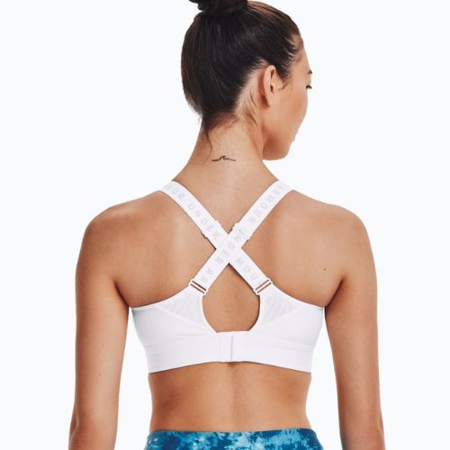 Under Armour Infinity High fitness bra white 1351994