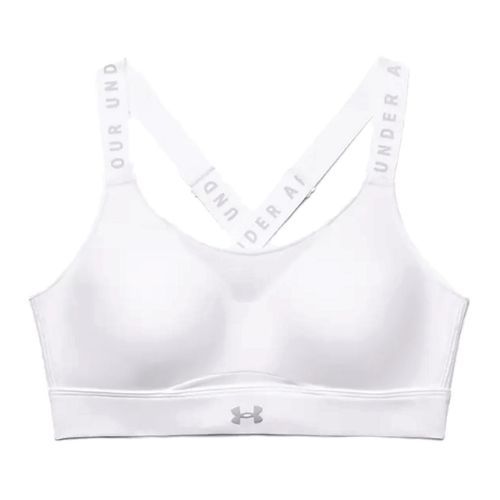 Under Armour Infinity High fitness bra white 1351994