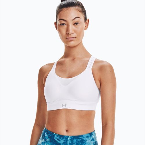 Under Armour Infinity High fitness bra white 1351994