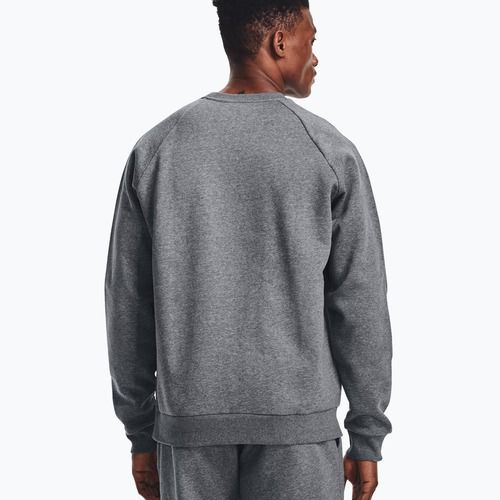 Under Armour men's training sweatshirt Rival Fleece Crew grey 1357096