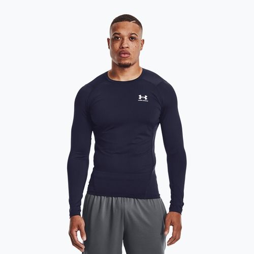 Men's Under Armour HG Armour Comp training longsleeve navy blue 1361524-410