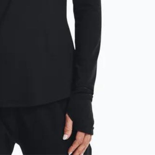 Under Armour Qualifier Run 2.0 Half Zip women's running sweatshirt black 1365632