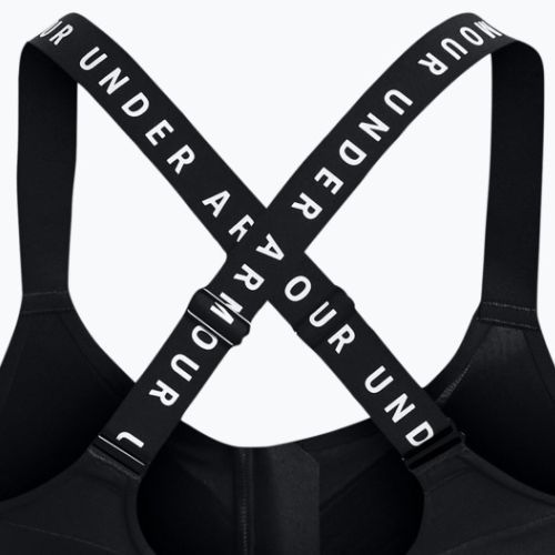 Under Armour Infinity High Bra Zip fitness bra black 1373860