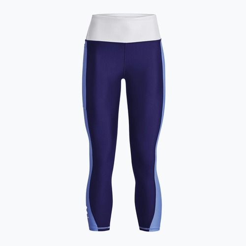 Under Armour women's Blocked Ankle leggings navy blue 1377091