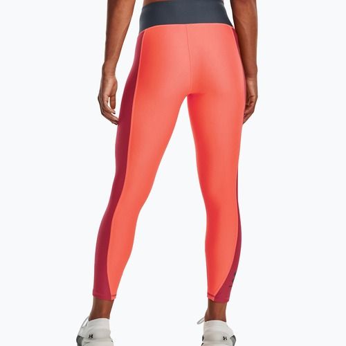 Under Armour women's Blocked Ankle leggings orange 1377091