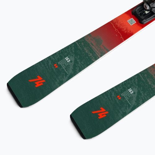 Völkl Deacon 74 + RMotion2 16 GW downhill skis red/grey 121151/6977R1.VR