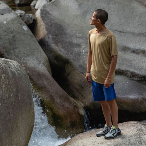 Salomon Techamphibian 5 men's water shoes light grey L47113800