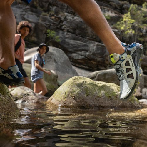 Salomon Techamphibian 5 men's water shoes light grey L47113800