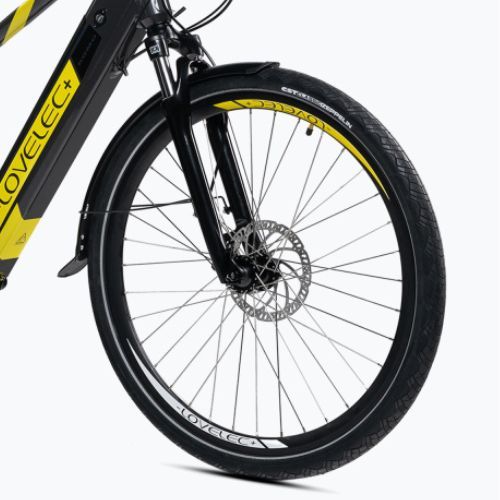 LOVELEC Komo Man 16Ah grey-yellow electric bicycle B400363