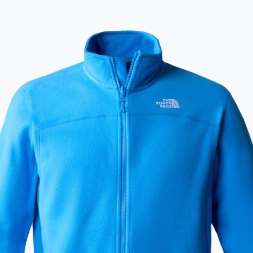 Men's fleece sweatshirt The North Face 100 Glacier FZ blue NF0A5IHQLV61