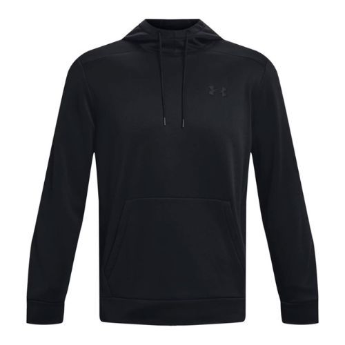 Under Armour Armour Fleece Hoodie men's training sweatshirt black 1373353-001