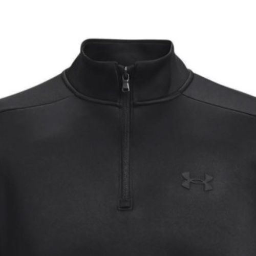 Under Armour Armour Fleece 1/4 Zip men's training sweatshirt black 1373358-001