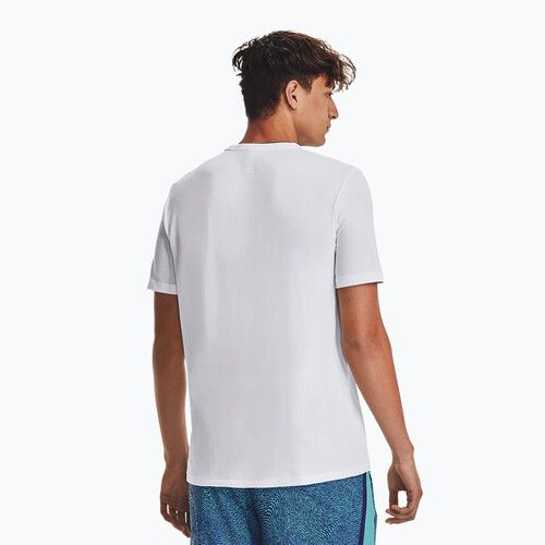 Under Armour Seamless Stride men's running t-shirt white 1375692