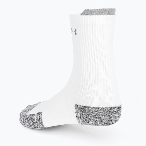 Under Armour Ad Run Cushion 1Pk Mid white running socks 1376076