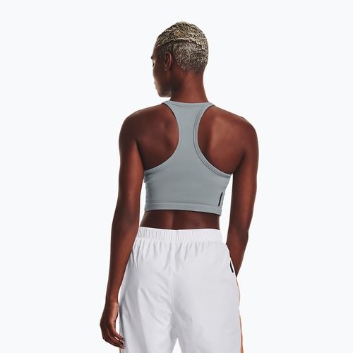 Women's training tank top Under Armour Rush Seamless Tank blue 1377597