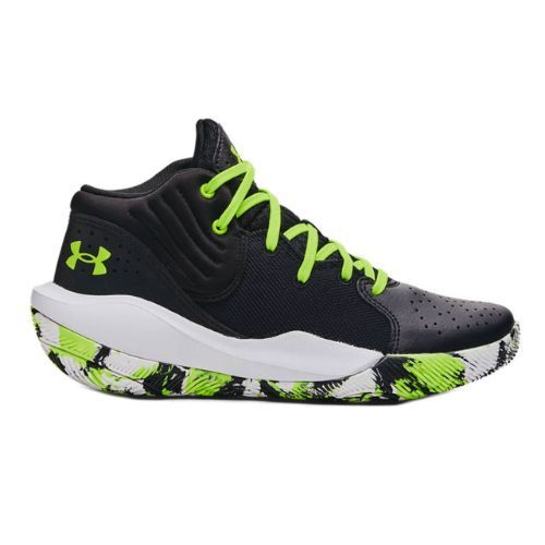 Under Armour GS Jet '21 children's basketball shoes black-green 3024794