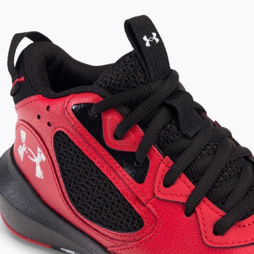 Under Armour GS Lockdown 6 children's basketball shoes red 3025617