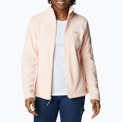 Columbia Fast Trek II Peach Blossom women's fleece sweatshirt 1465351890