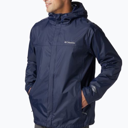 Columbia Watertight II men's rain jacket navy blue 1533898464