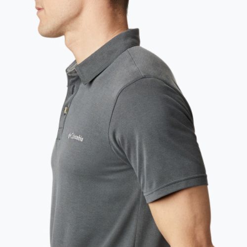 Columbia Nelson Point men's polo shirt grey 1772721011