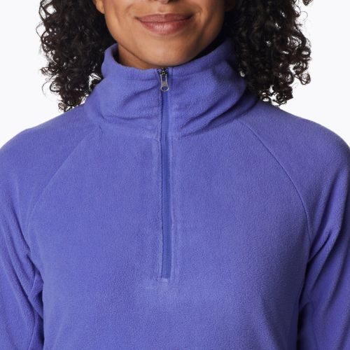 Columbia women's fleece sweatshirt Glacial IV 1/2 Zip purple 1802201546