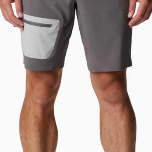Columbia Titan Pass men's trekking shorts grey 1886441023