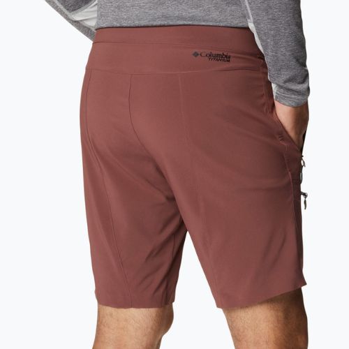 Columbia Titan Pass men's trekking shorts brown 1886441640