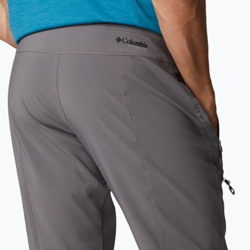 Columbia Titan Pass men's trekking trousers grey 1886451023