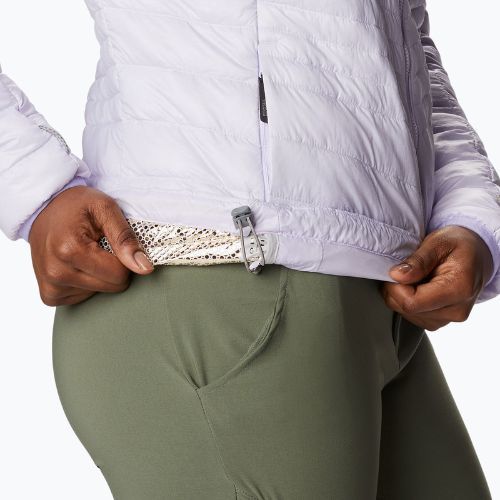 Columbia women's Platinum Peak Hooded down jacket purple 2008341568