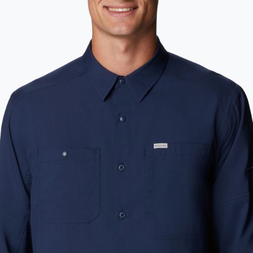 Columbia Silver Ridge Utility Lite men's shirt navy blue 2012932464