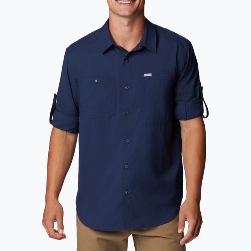 Columbia Silver Ridge Utility Lite men's shirt navy blue 2012932464