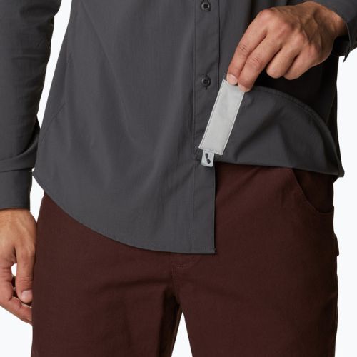 Columbia Newton Ridge II LS dark grey men's shirt 2012971