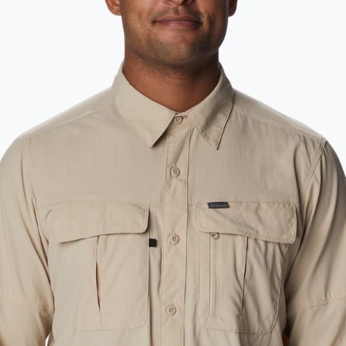 Columbia Newton Ridge II LS men's shirt beige 2012971