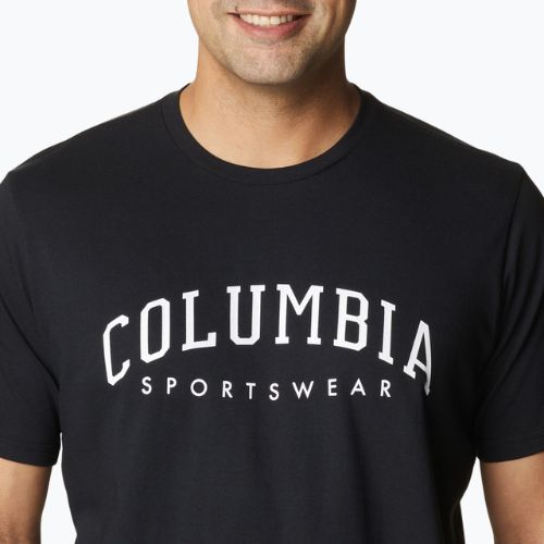 Columbia Rockaway River Graphic men's trekking shirt black 2022181