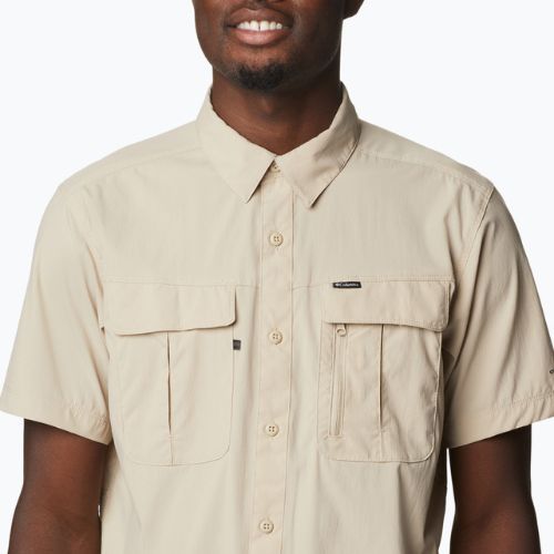 Columbia Newton Ridge II men's shirt beige 2030681