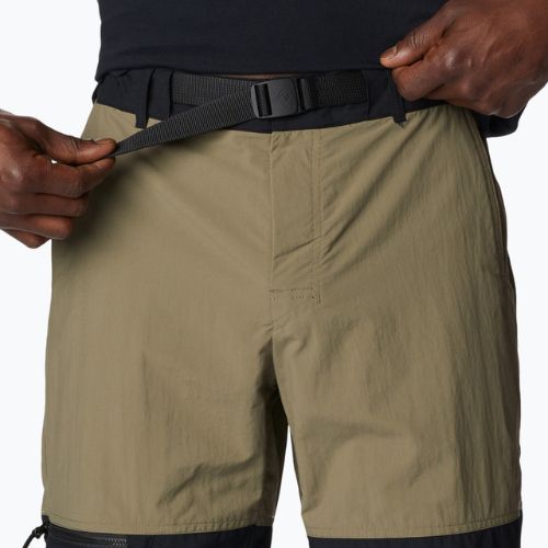 Columbia Summerdry Belted green men's trekking shorts 2030843397