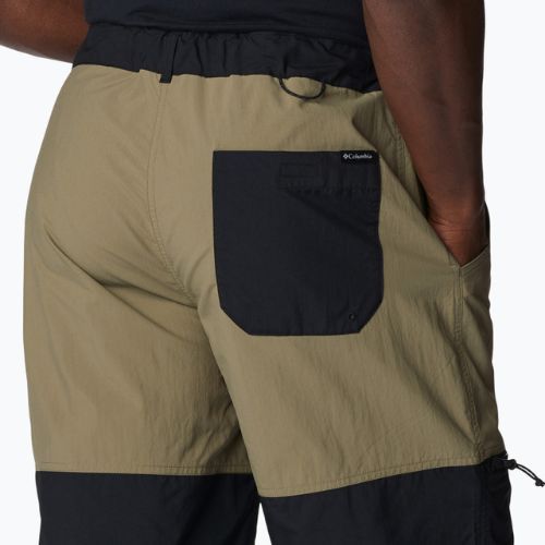 Columbia Summerdry Belted green men's trekking shorts 2030843397